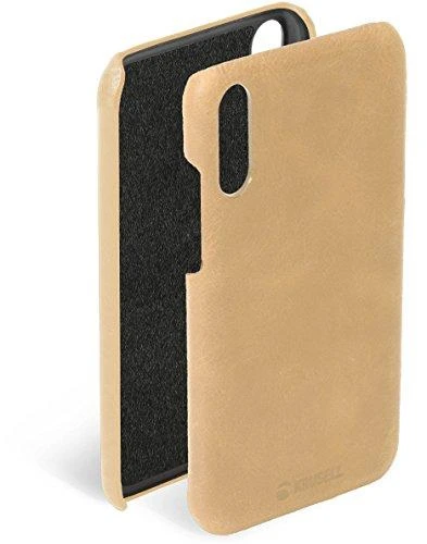 Dėklas Krusell Sunne Cover, skirtas Huawei P20, smėlio