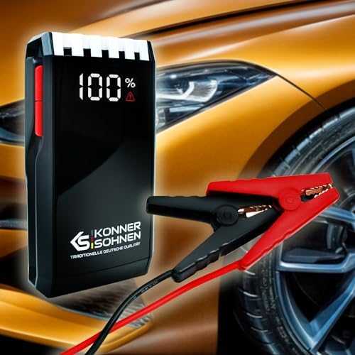 KÖNNER & SÖHNEN Paleidėjas starteris power bank 1000A, 12Ah, KS JS-1000
