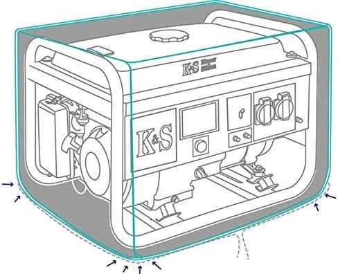 Dyzelinis generatorius Könner & Söhnen KS 6100HDE (EURO V)