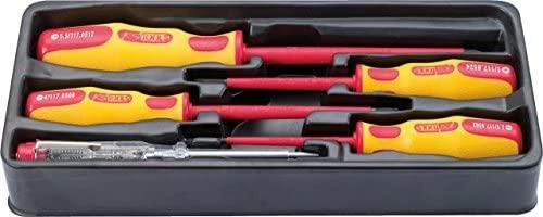 5-ių atsuktuvų rinkinys elektrikui KS TOOLS