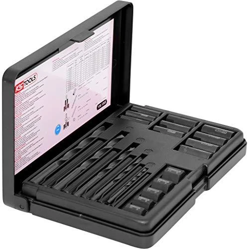Grąžtas Varžtų išsukimo komplektas M5-M16 25vnt., KS Tools