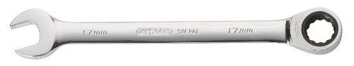 Kombinuotas raktas su terkšle KS Tools 503.4214-E; 14 mm