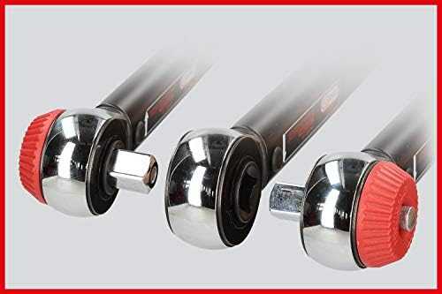 Dinamometrinis raktas su terkšle ERGOTORQUEprecision 1/4" 1-5Nm, KS Tools