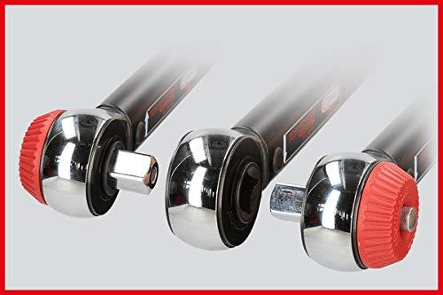 Dinamometrinis raktas su terkšle ERGOTORQUEprecision 1/4" 5-25Nm, KS Tools