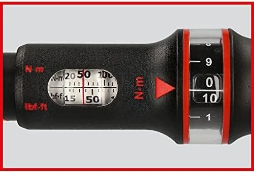 Dinamometrinis raktas su terkšle ERGOTORQUEprecision 1/2" 20-100Nm, KS Tools
