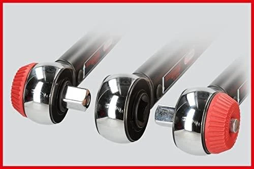 Dinamometrinis raktas su terkšle ERGOTORQUEprecision 1/2" 60-320Nm, KS Tools