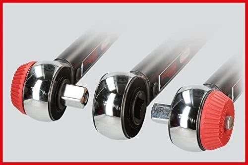 Dinamometrinis raktas su terkšle ERGOTORQUEprecision 1/2" 80-420Nm, KS Tools