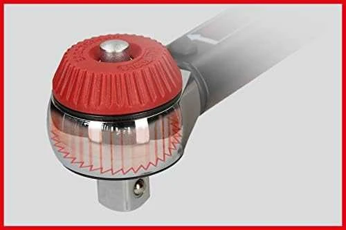 Dinamometrinis raktas, komplektas ERGOTORQUE 1/2´´ 20-200Nm, KS Tools
