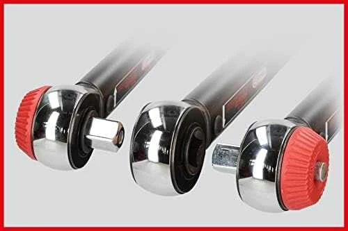 Dinamometrinis raktas, komplektas ERGOTORQUE 1/2´´ 20-200Nm, KS Tools