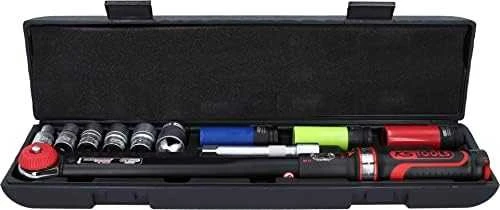 Dinamometrinis raktas, komplektas ERGOTORQUE 1/2´´ 20-200Nm, KS Tools