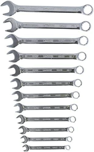 Kombinuotų raktų komplektas 8-19mm 12vnt, KS Tools