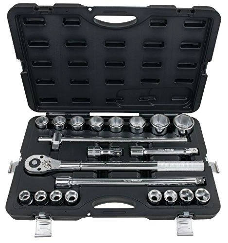Galvučių komplektas 3/4'' 19-50mm 21vnt, KS Tools