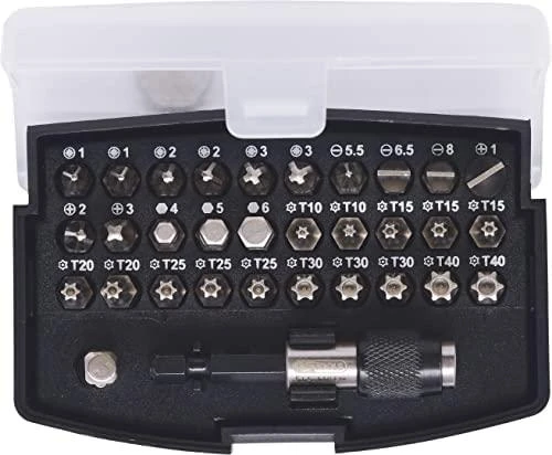 32 dalių sukimo antgalių rinkinys KS TOOLS