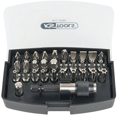 32 dalių sukimo antgalių rinkinys KS TOOLS