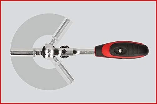 1/4" terkšlė su sukiojama T formos rankena KS TOOLS Modifix Mini