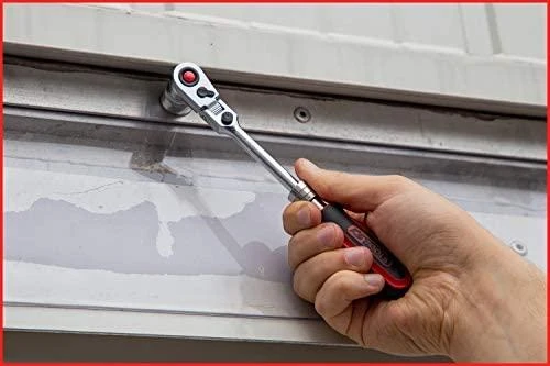 1/4" teleskopinė terkšlė KS TOOLS SlimPOWER