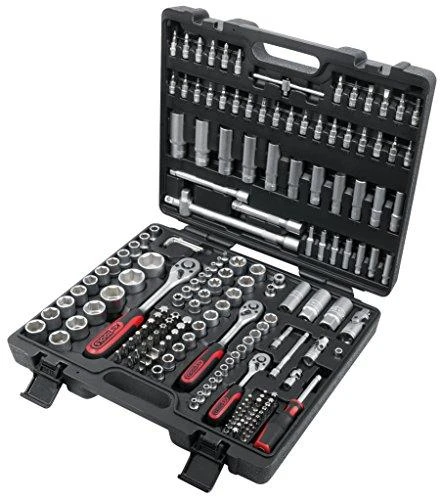 Įrankių rinkinys 1/4+3/8+1/2'' 179 vnt, KS Tools