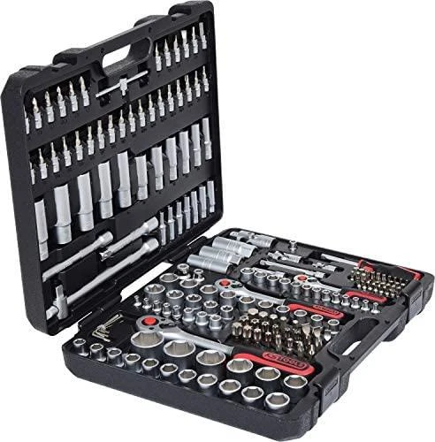 Įrankių rinkinys 1/4+3/8+1/2'' 179 vnt, KS Tools