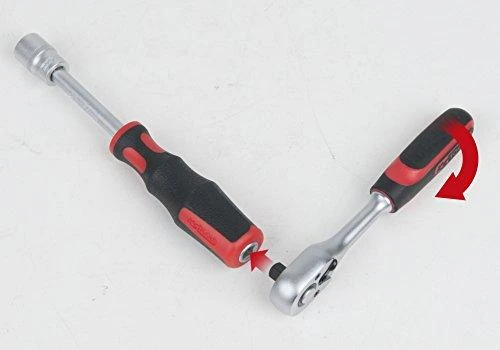 KS Tools, 195 vnt. galvučių ant. kompl., 1/4" + 3/8" + 1/2" 917.0795