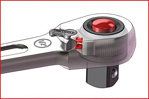 Terkšlė 1/4`` 140mm Slimpower, KS Tools