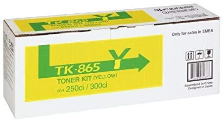 Kasetė Kyocera TK865Y, geltona