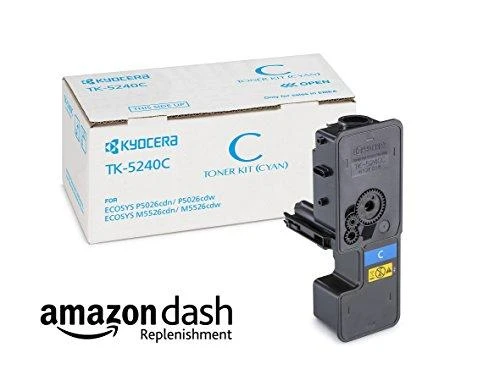 Kasetė Kyocera TK5240C, žalsvai mėlyna