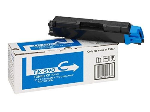 Kyocera TK-590 (1T02KV0NL0), juoda kasetė lazeriniams spausdintuvams, 7000 psl.