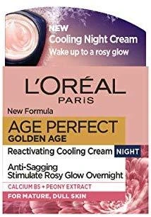 L'Oréal Paris Age Perfect Golden Age Night Skin Kreminis moterims, 50 ml