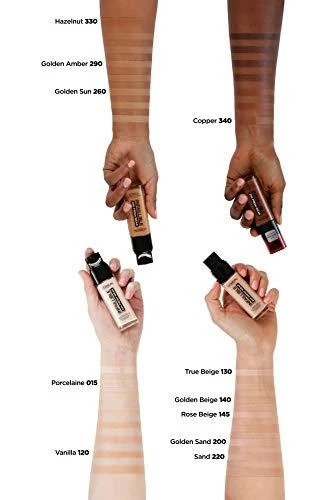 L´Oréal Paris Infaillible 24H Fresh Wear makiažo pagrindas 30 ml (130 Beige)