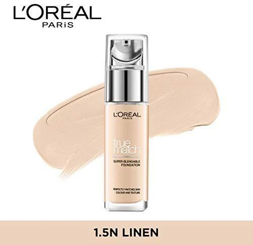 L’Oréal Paris makiažo pagrindas True Match (1.5.N Linen) 30ml