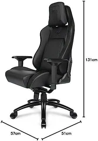 Žaidimų kėdė L33T E-Sport Pro Comfort Gaming Chair, Juoda