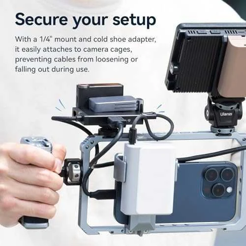 USB šakotuvas – Ulanzi H1 4 viename USB C medijos šakotuvas 10 Gbps, 4K HDMI