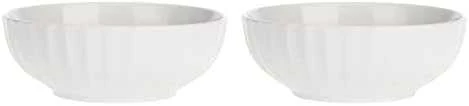 La Porcellana Bianca PIEVE Baltas PORCELINAS Rinkinys 2 vnt sałatek 26 cm