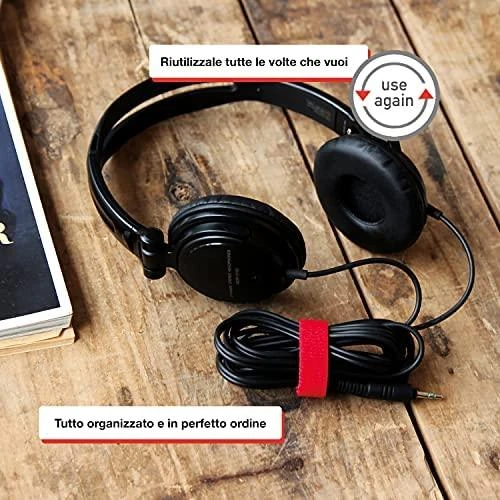 Organizer LABEL THE CABLE Sportinis žymeklis Różne kolory 10 vnt (LTC1130)