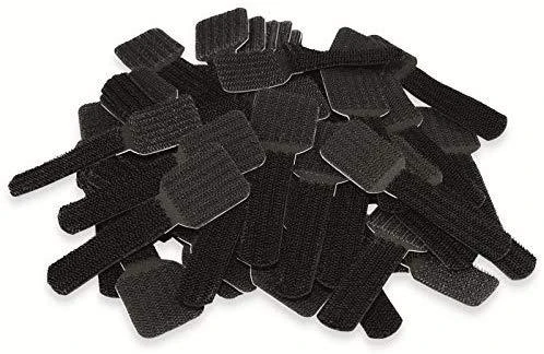 RAM Label The Cable Organizatorius ETIKETĖLĖKITE KABELĮ Velcro Juodas 50 vnt (PRO 3110)