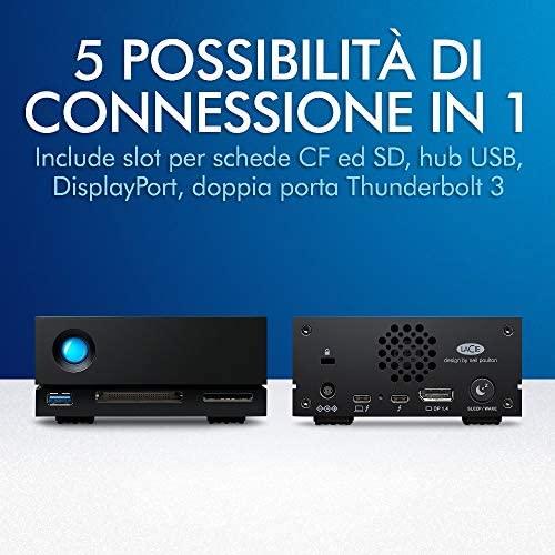 Kietasis diskas LaCie 1big Dock USB-C 10TB Thunderbolt 3 USB 3.0