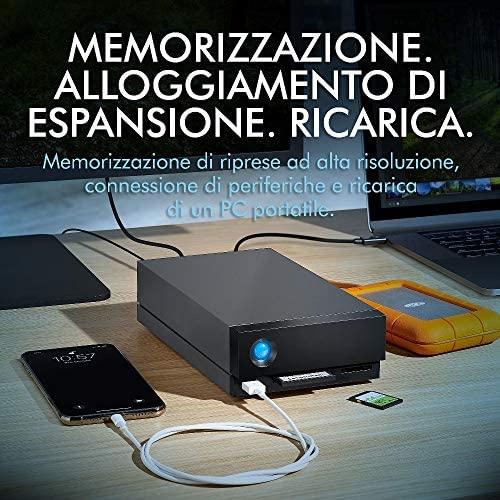 Kietasis diskas LaCie 1big Dock USB-C 8TB Thunderbolt 3 USB 3.0