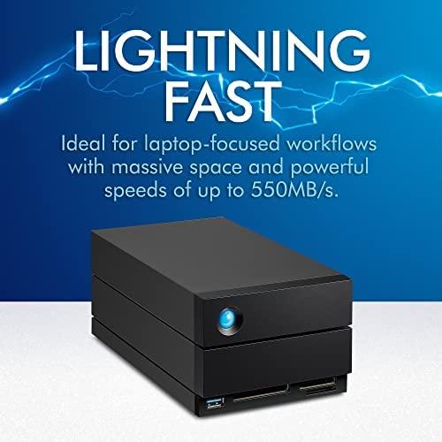Kietasis diskas LaCie 2big Dock V2 USB-C 20TB Thunderbolt 3 USB 3.2