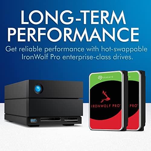 Kietasis diskas LaCie 2big Dock V2 USB-C 20TB Thunderbolt 3 USB 3.2