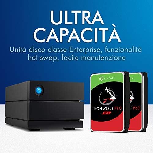 Kietasis diskas LaCie 2big RAID, 3,5'', 16TB, USB 3.1