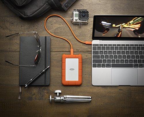 LaCie Išorinis kietasis diskas HDD Rugged USB-C (2.5'/2TB/USB 3.1 TYPE C)