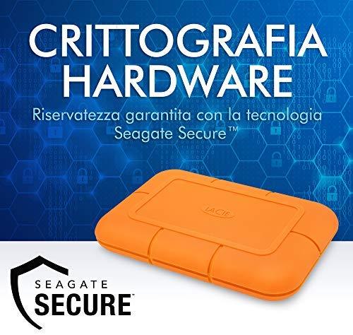 Kietasis diskas „LaCie“ tvirtas USB-C SSD 500 GB