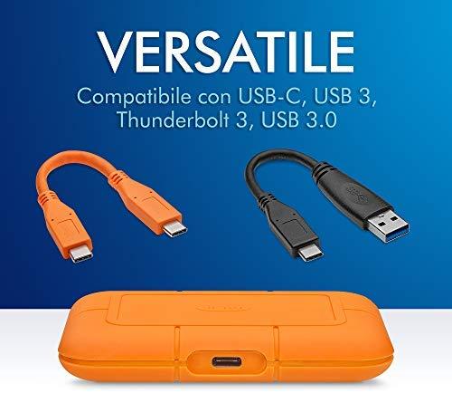 Kietasis diskas „LaCie“ tvirtas USB-C SSD 500 GB