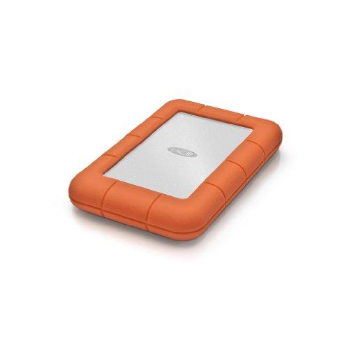 Kietasis diskas išorinis HDD LaCie Rugged mini 2TB Sidabrinis- oranžinė (9000298)