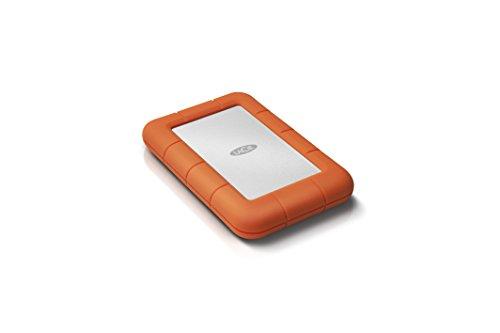 Kietasis diskas išorinis HDD LaCie Rugged mini 2TB Sidabrinis- oranžinė (9000298)