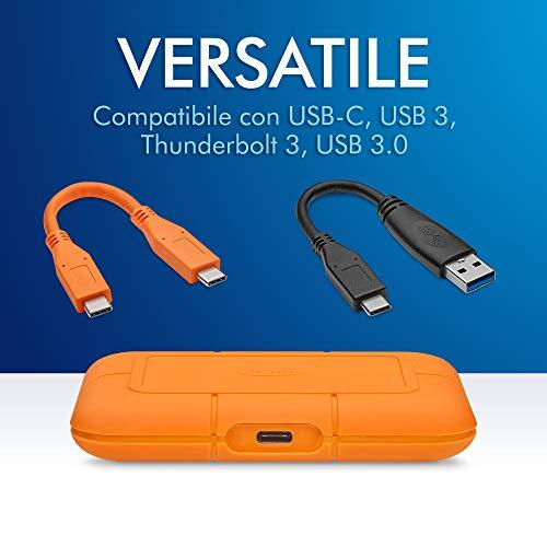Kietasis diskas „LaCie“ tvirtas USB-C SSD 500 GB