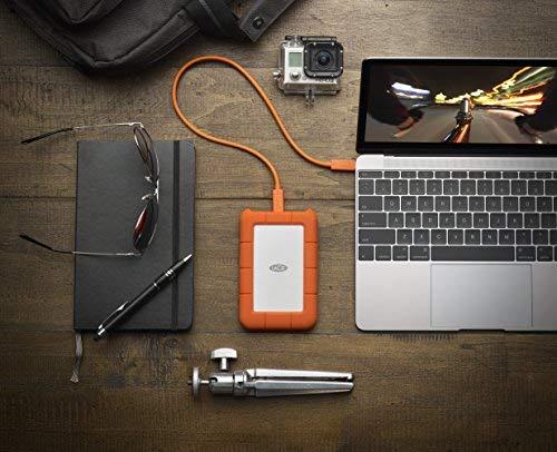 LaCie Išorinis kietasis diskas HDD Rugged USB-C (2.5'/1TB/USB 3.1 TYPE C).