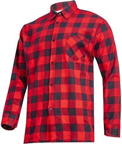 Lahti Pro Koszula Mėlyni languoti flaneliniai marškiniai, 170 g/m2, "L", ce, lahti