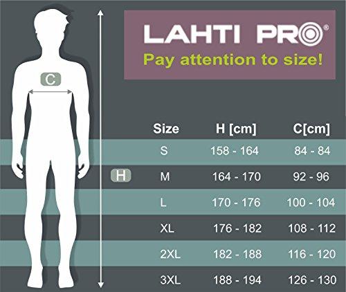 Lahti Pro Bluza, Vilnonis džemperis. Grafito oranžinis, "XL", CE, Lahti