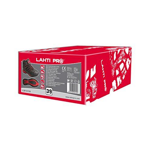 Lahti Pro Trzewiki Odiniai/oksfordo stiliaus batai juodi ir raudoni, SB, "41", ce, Lahti